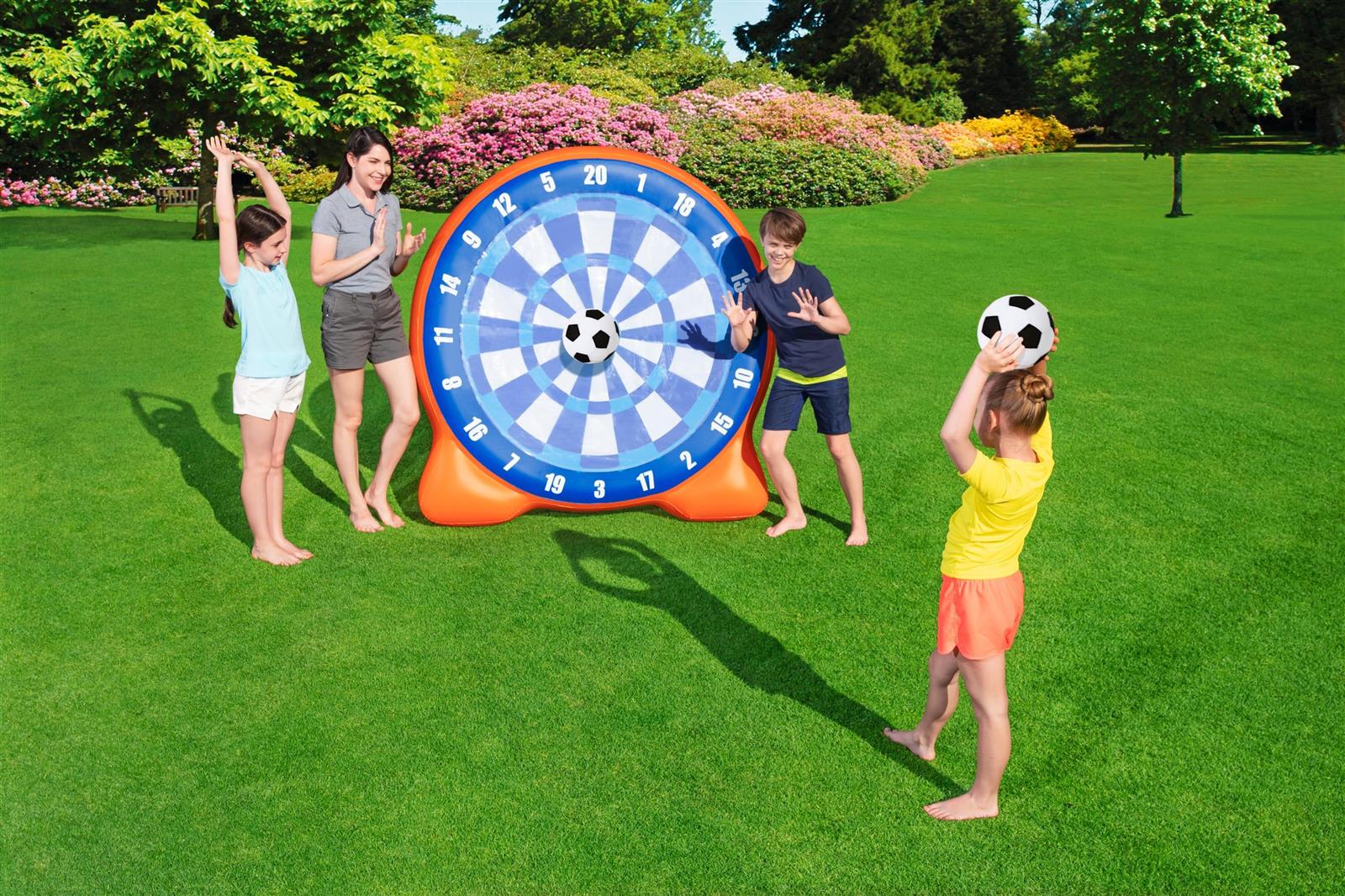 Fußball-Dartscheibe Air Blast Soccer™ 157 x 107 x 157cm