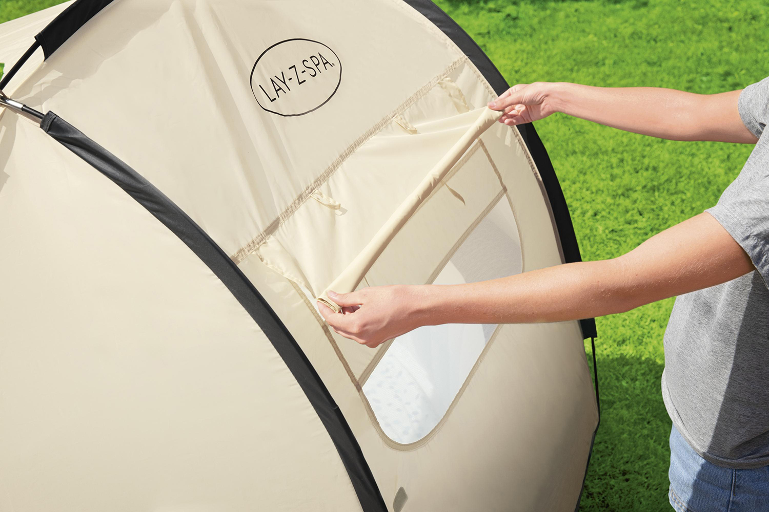 LAY-Z-SPA® Xtras Sonnenschutzdach 183 x 94 x109 cm