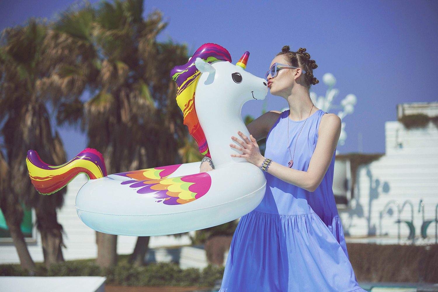 Schwimmring Fantasy Unicorn™ 119 x 91 cm
