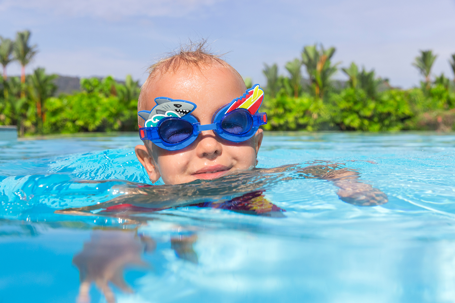 Aqua Pals™ Schwimmbrille ab 3 Jahren , sortiert