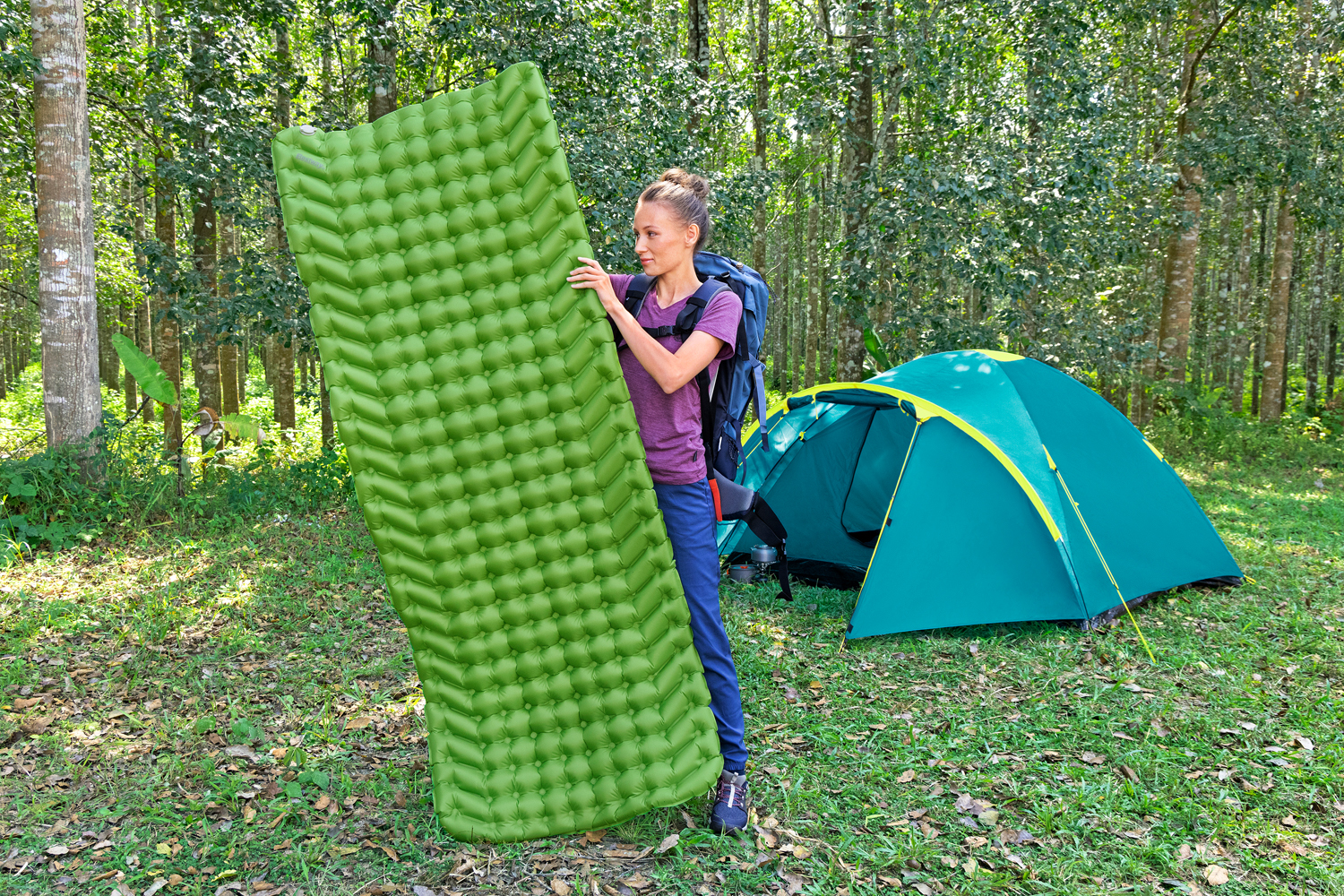 aufblasbare Single-XL-Isomatte WanderLite™ 198 x 71 x 6,5 cm