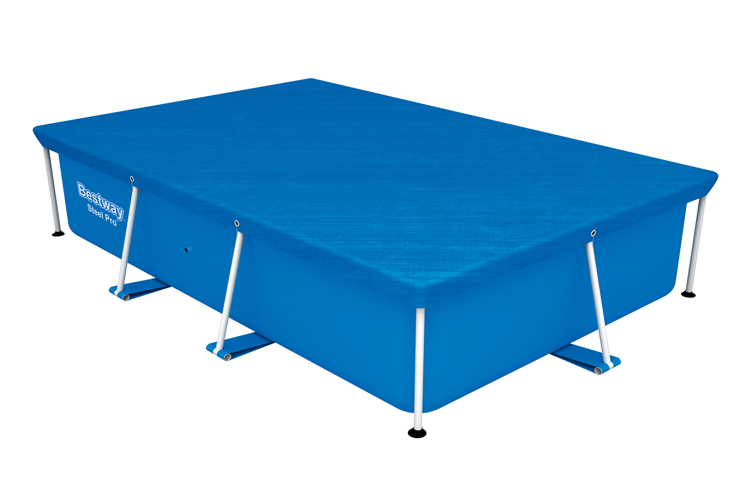 PE-Abdeckplane 264 x 174 cm, blau, eckig