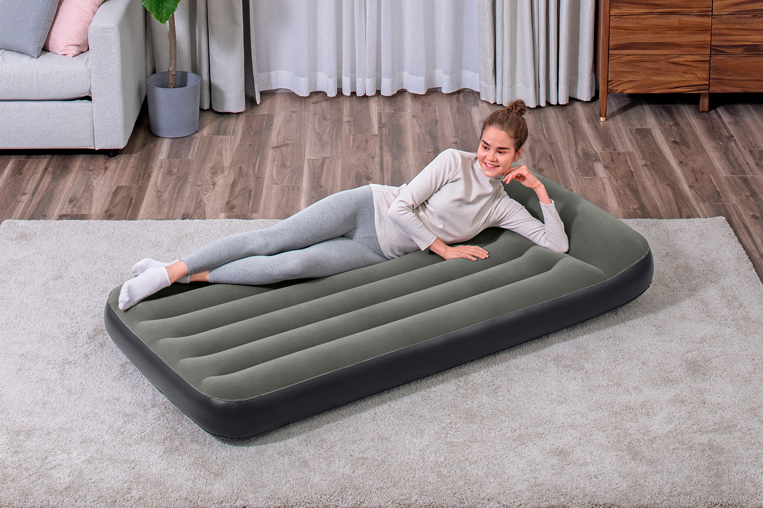 TriTech® Single-Luftbett 188 x 99 x 30 cm