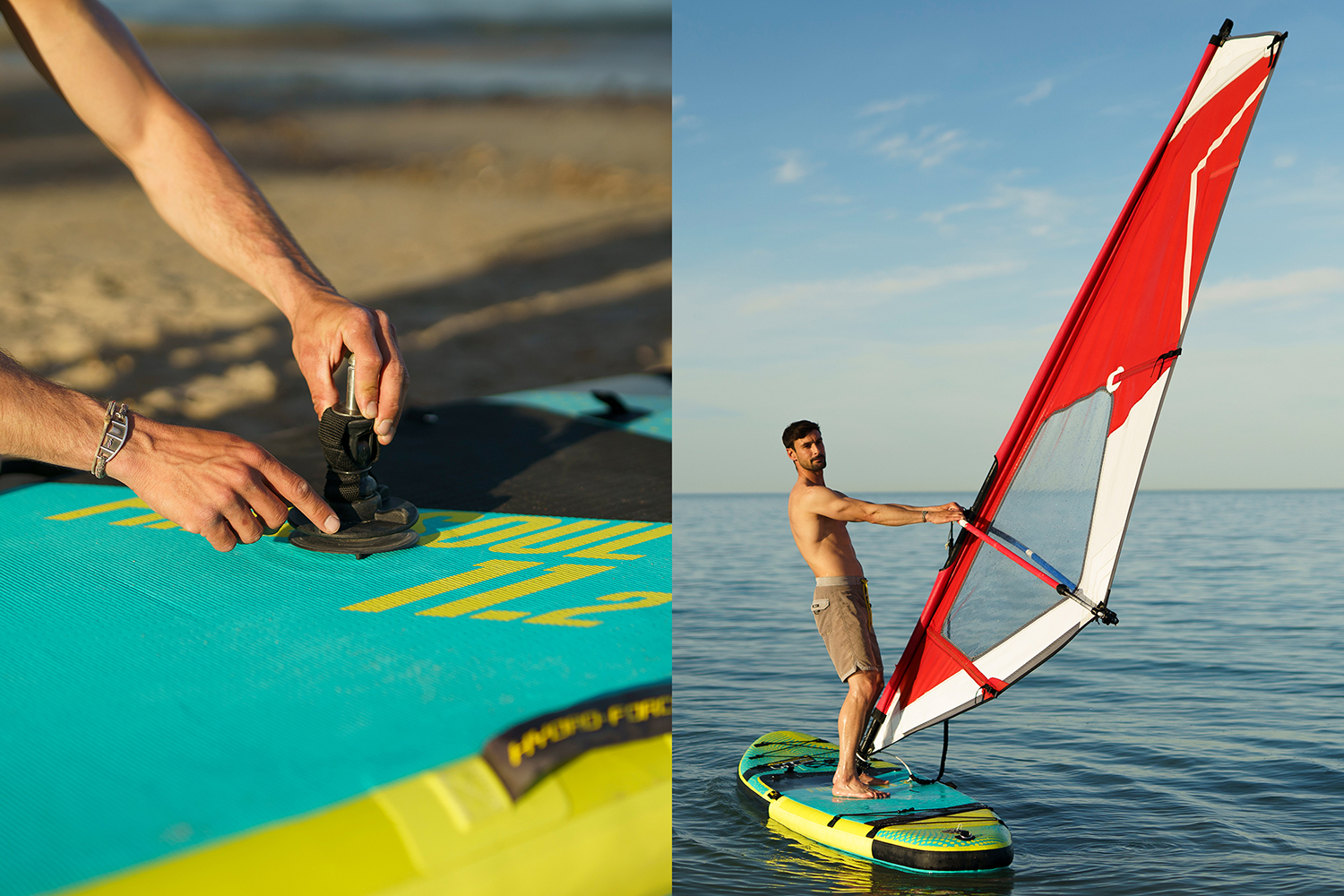 Hydro-Force™ SUP Touring Board Set Freesoul™ Tech 340 x 89 x 15 cm