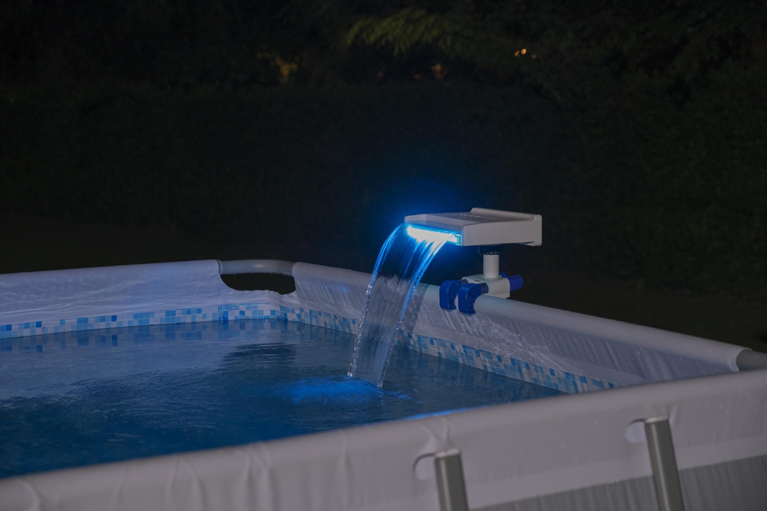 Flowclear™ Wasserfall mit LED-Licht