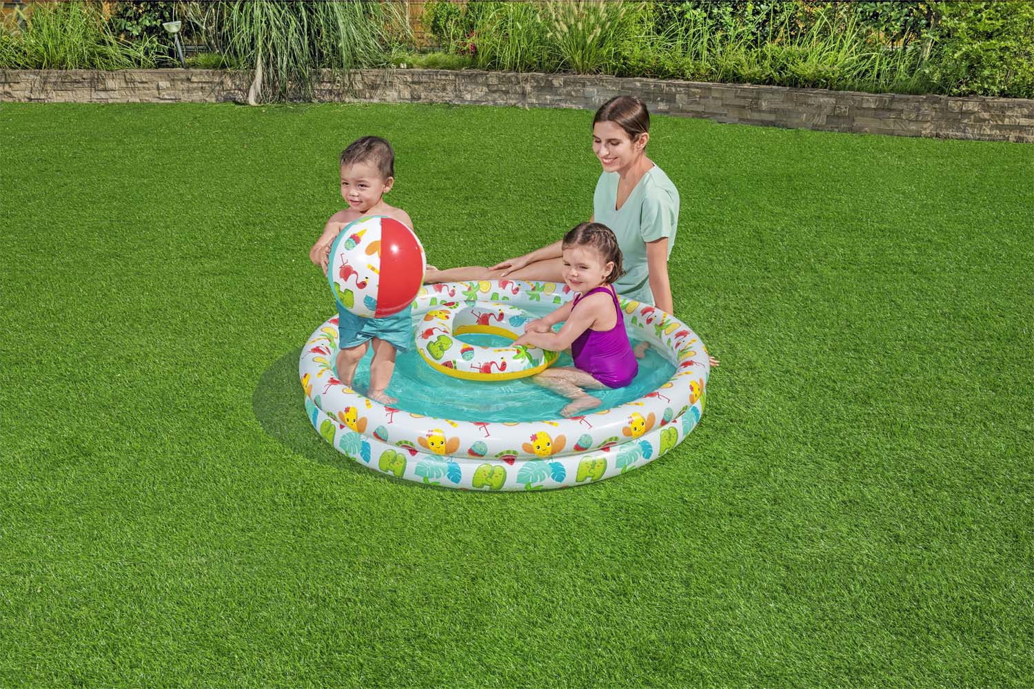 Planschbecken-Set Beachtastic™ Ø 122 x 20 cm