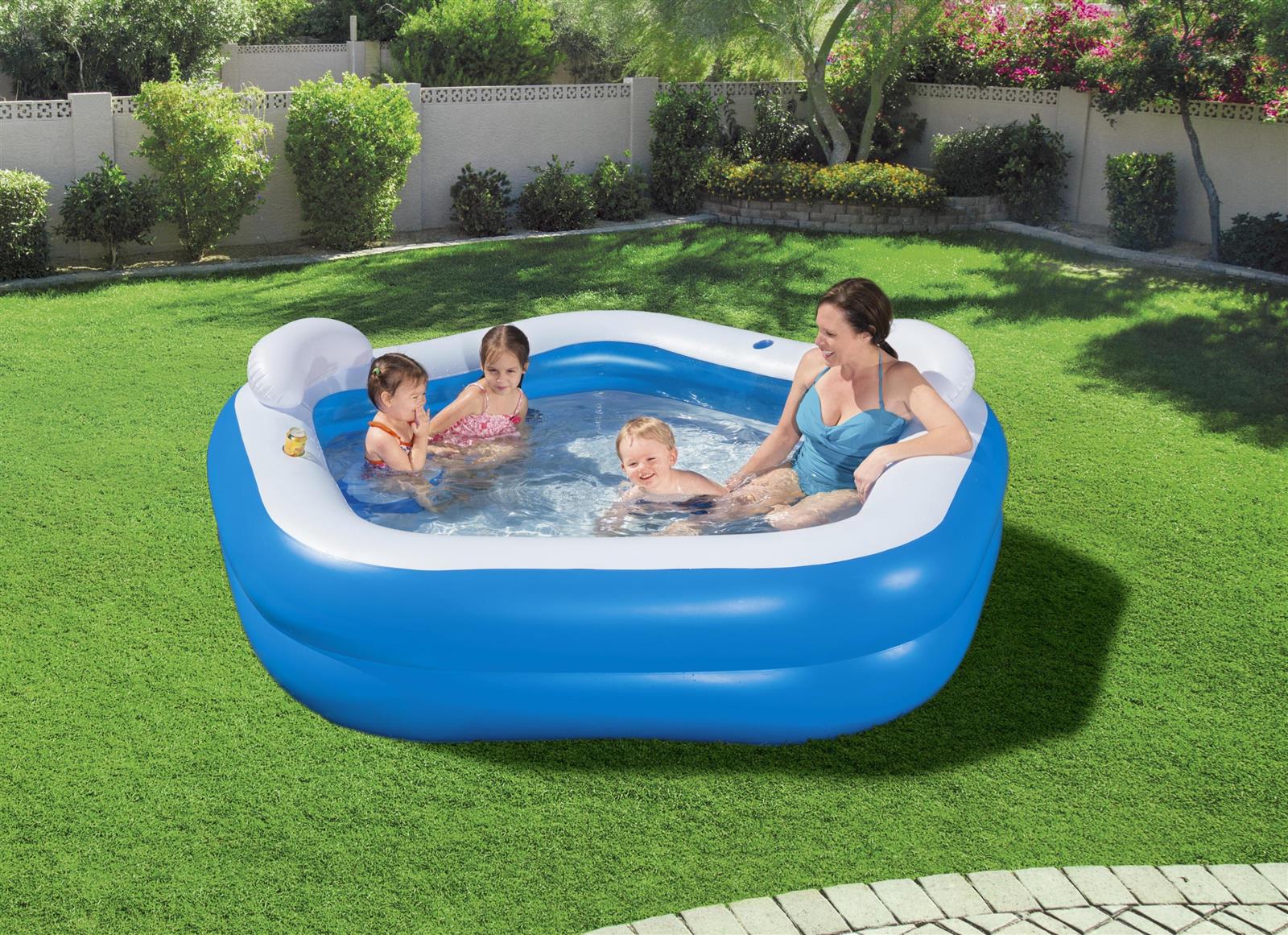 Family Fun Pool 213 x 206 x 69 cm, eckig