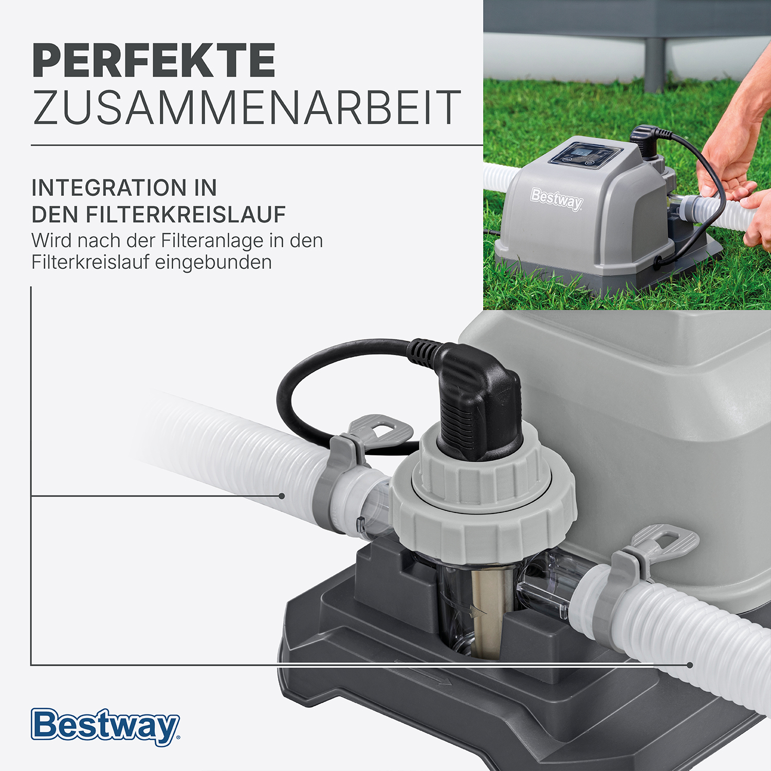Salzwasseranlage Hydrogenic™ 2 g/h, 19 W