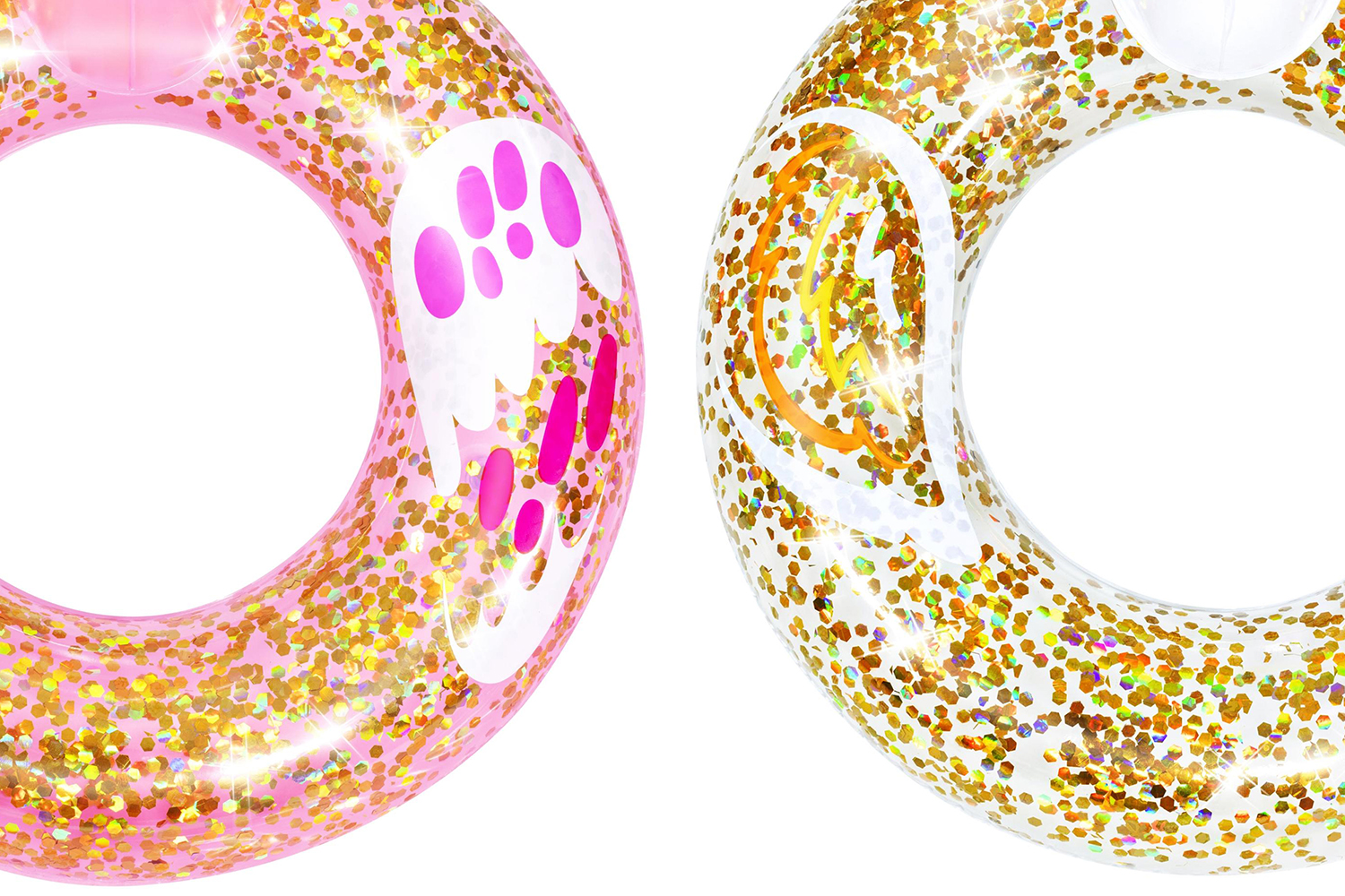 Schwimmring Shimmer 'n Float™ mit Tierkopf, sortiert