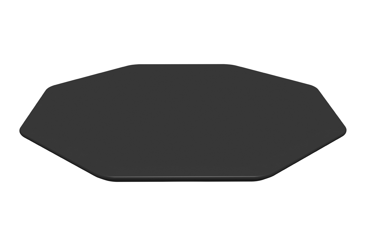 PVC-Abdeckplane Ø 401 cm, schwarz, rund
