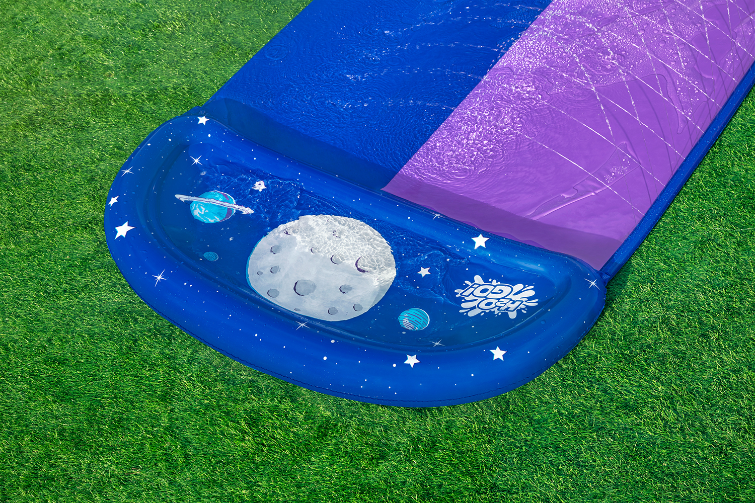 H2OGO!® 2 Personen Rutsche Lunar Launch™ 488 x 138 cm