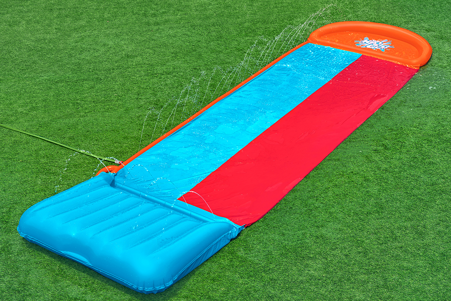 H2OGO!® Tsunami Splash Ramp™ 2-Personen-Wasserrutsche 472 x 140 x 30,5 cm
