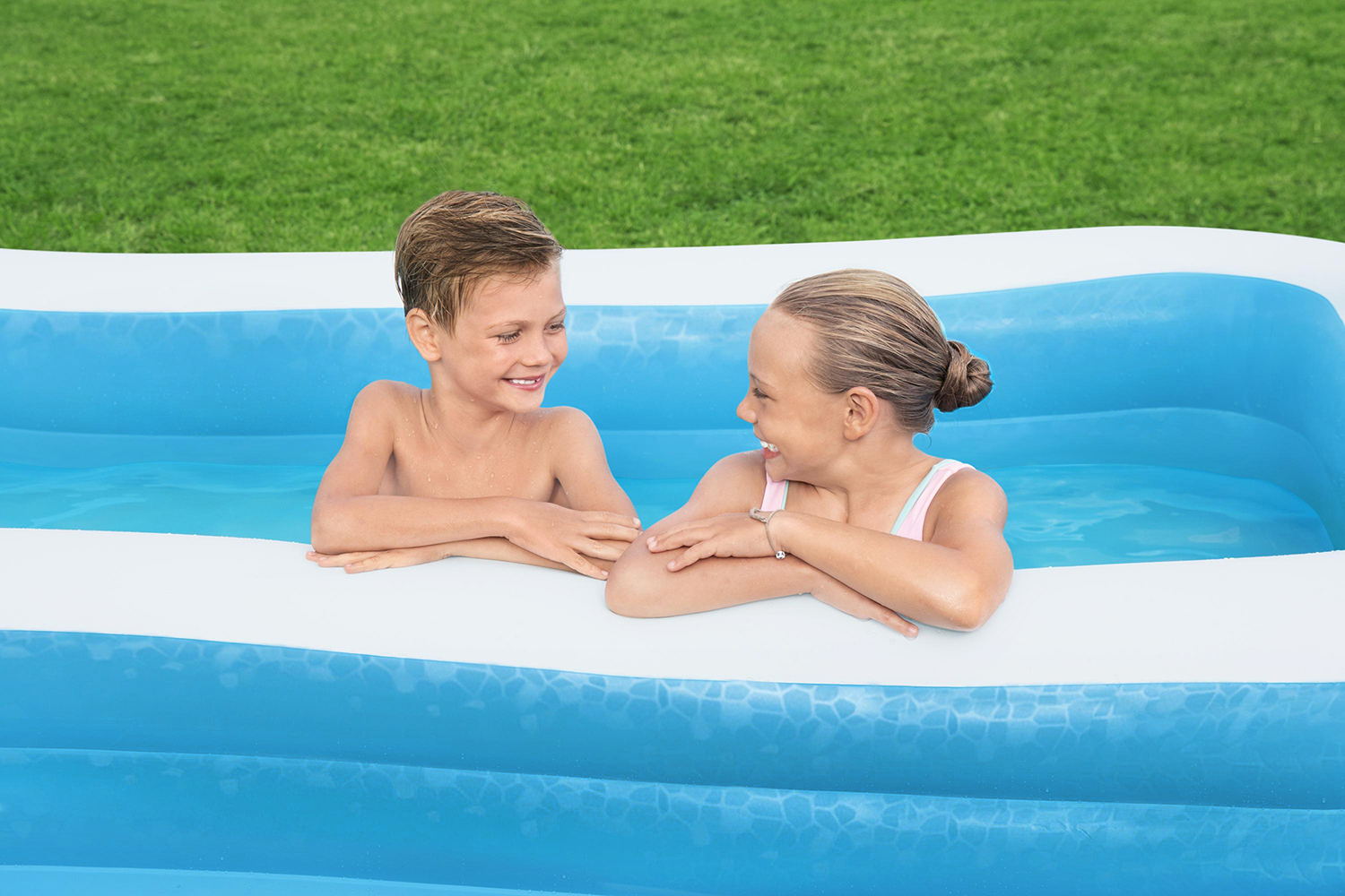 Family Pool 305 x 183 x 46 cm, eckig