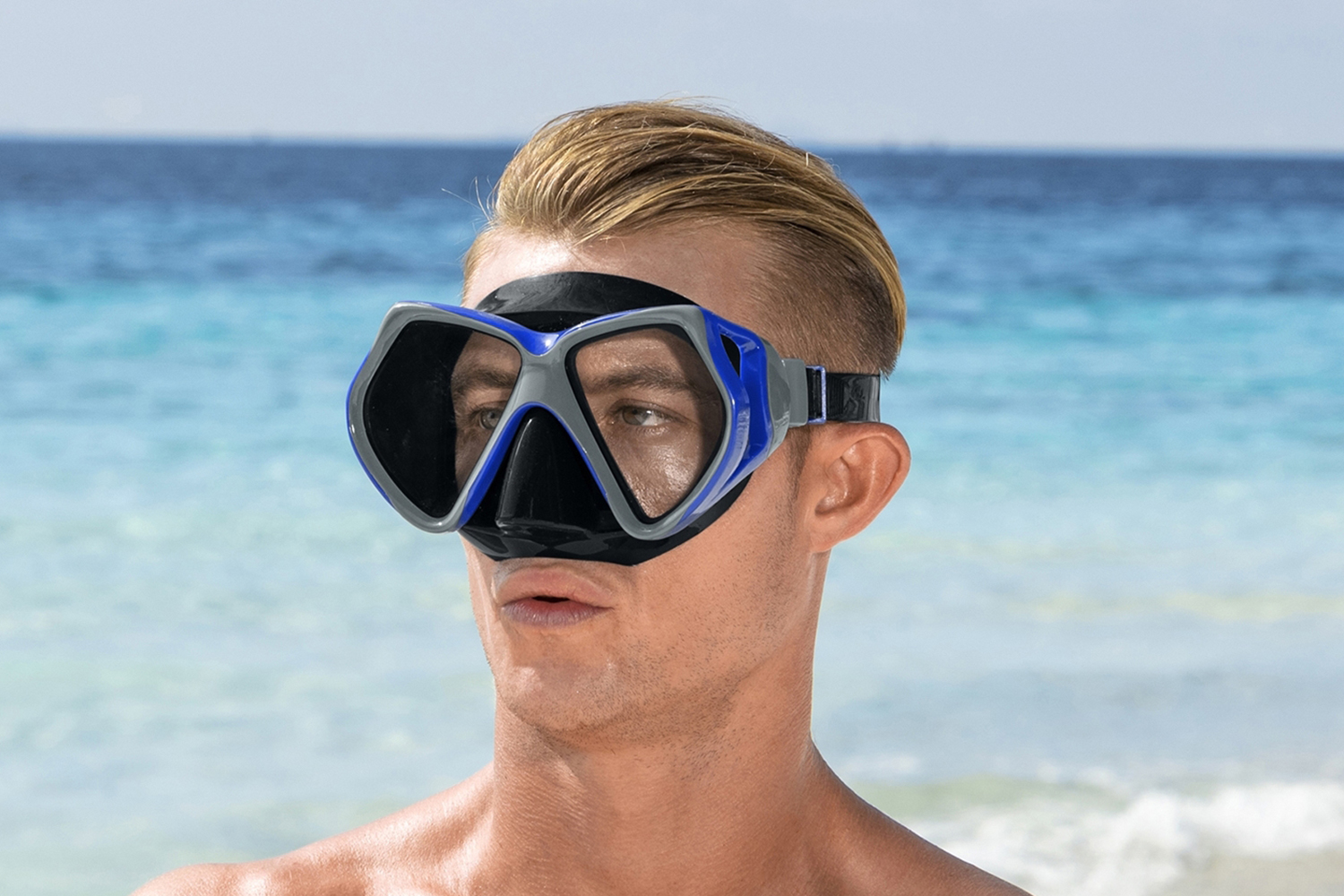 Dominator Pro™ Tauchmaske ab 14 Jahren, sortiert