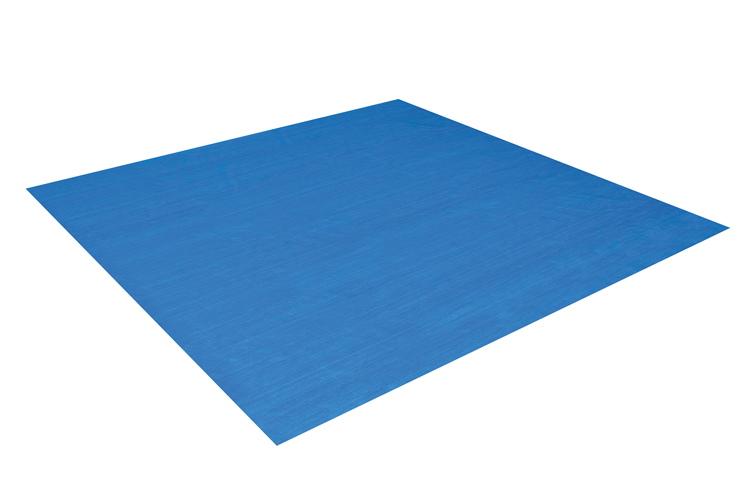 PE- Bodenplane 274 x 274 cm, blau, quadratisch