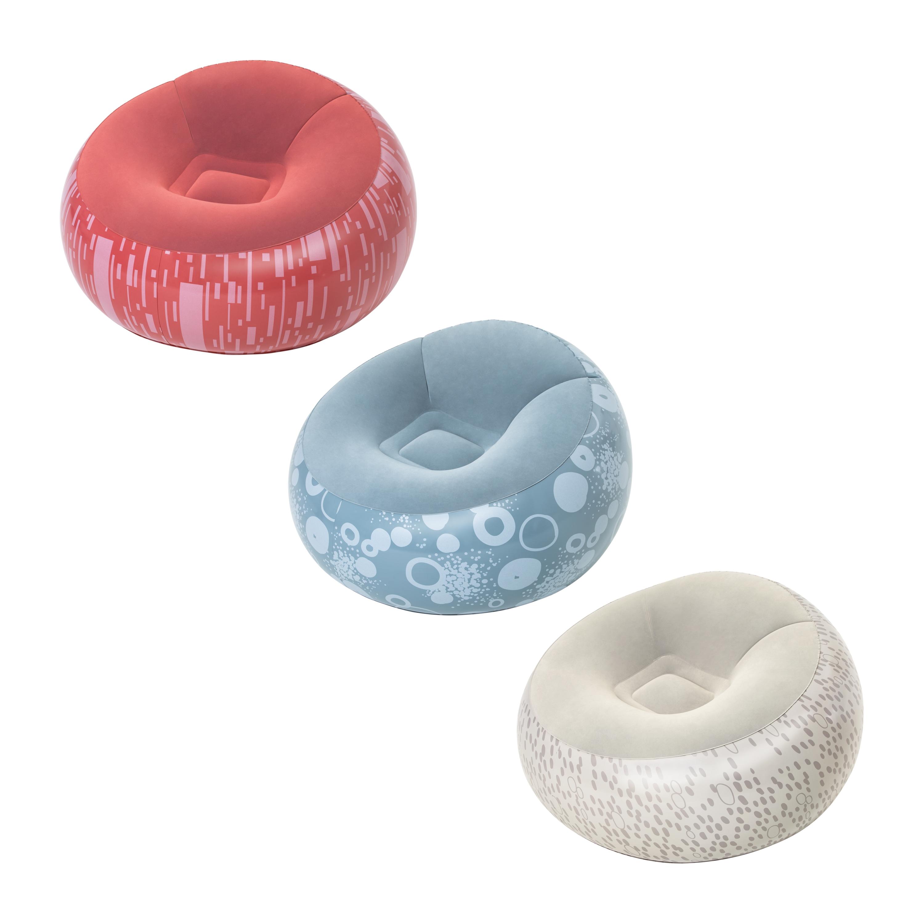 Bestway® Inflate-A-Chair™ Luftsessel 112 x 112 x 66 cm, sortiert