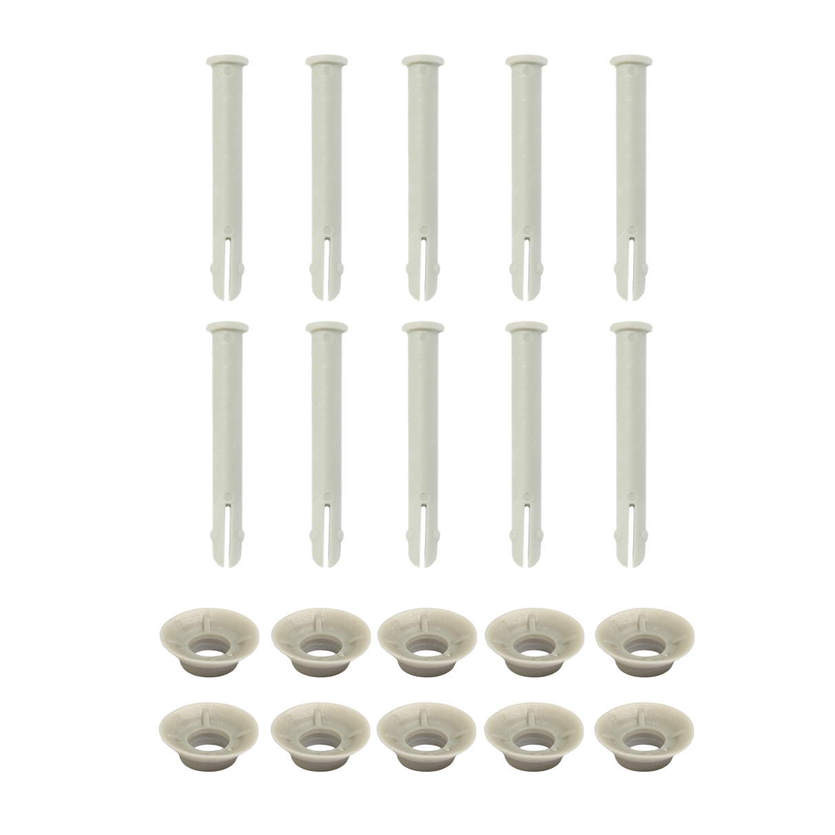 Bestway® Spare Part Pin and gasket set (grey / 10 each) for various Power Steel™ pools, round