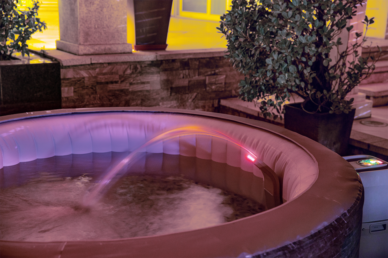 LAY-Z-SPA® Xtras LED-Wasserfall 46 x 17 x 10,4 cm