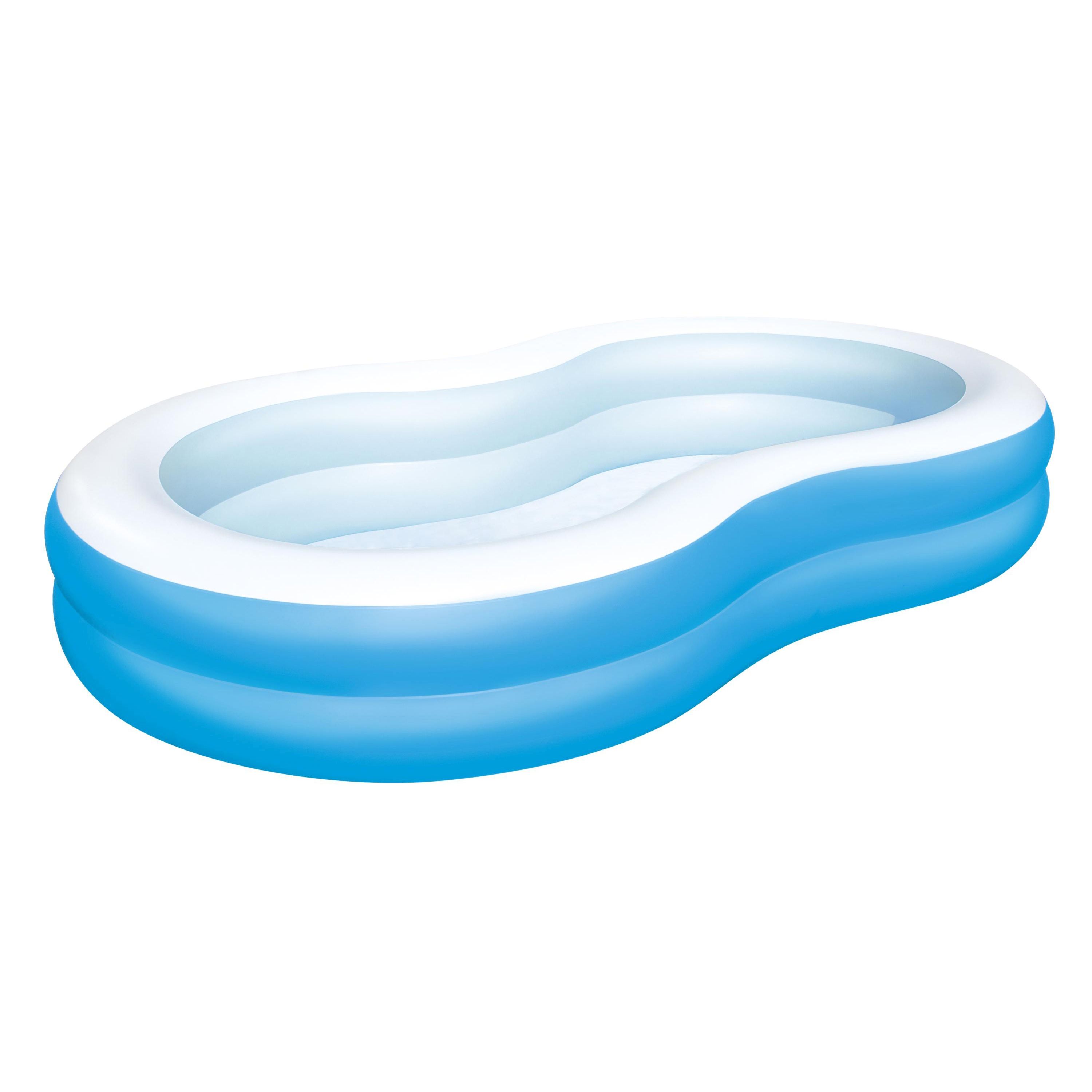 Bestway® 8'7" x 62" x 18"/2.62m x 1.57m x 46cm The Big Lagoon Family Pool