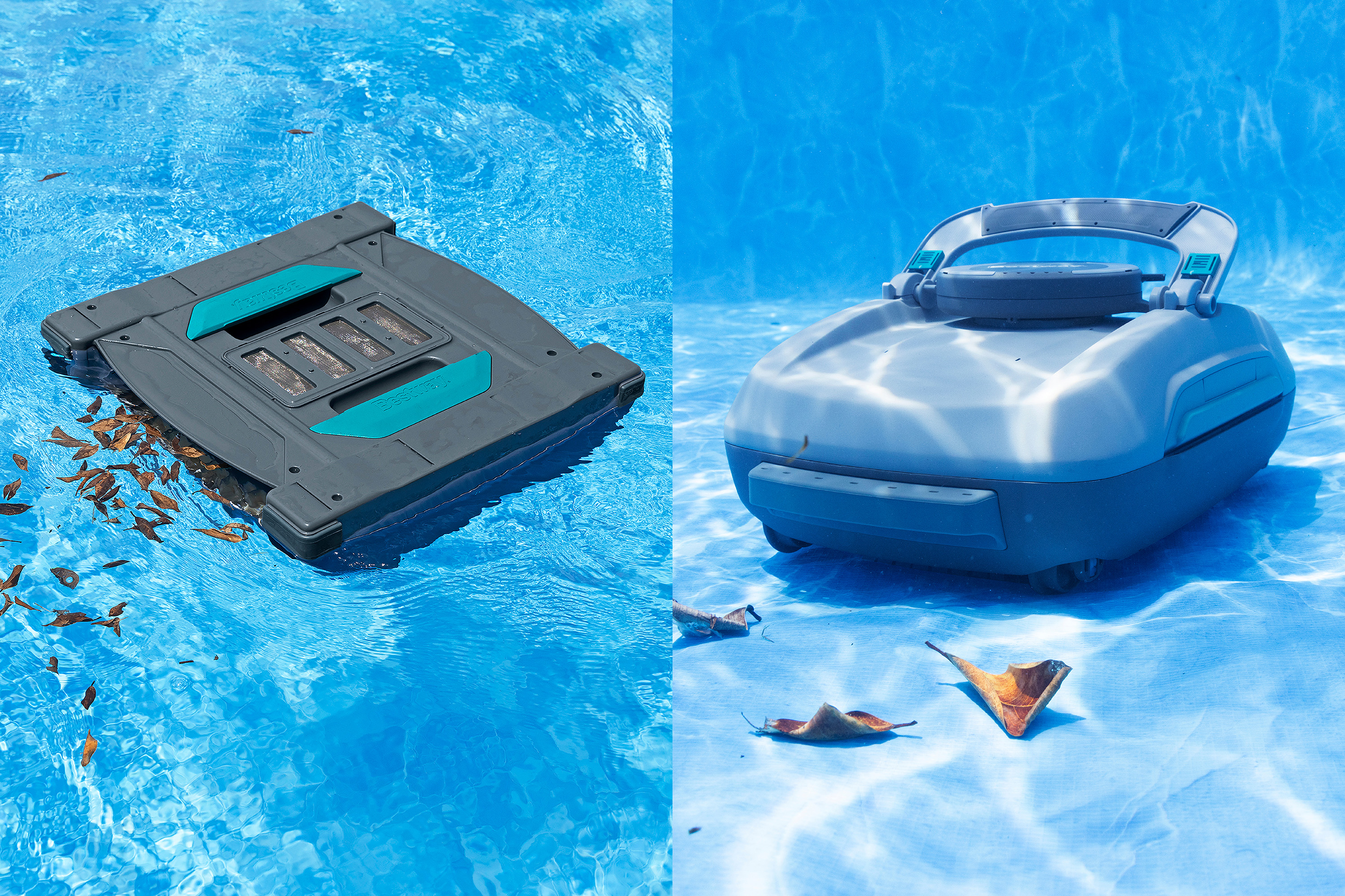 Autonomer 2 in 1 Poolroboter Aquatronix™ G300 mit Oberflächenskimmer