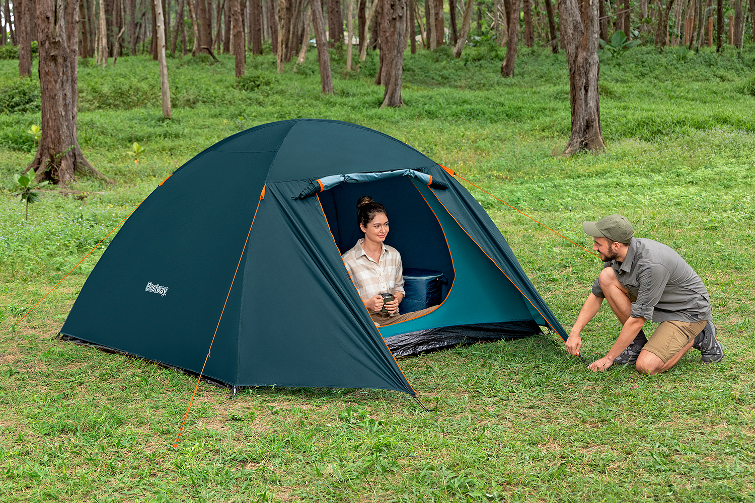 4-Personen-Zelt Alpine Dome™ 280 x 240 x 140 cm