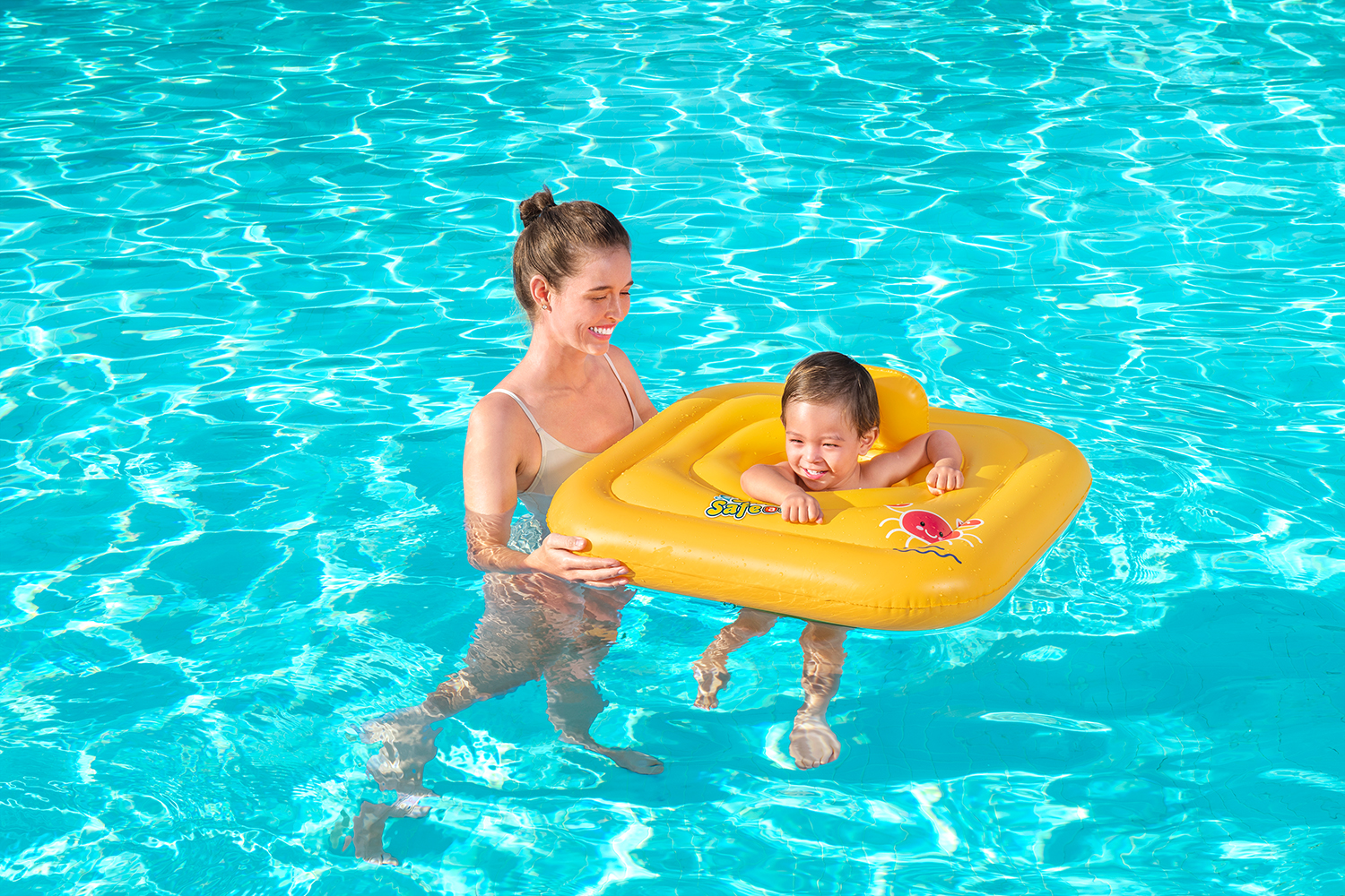 Swimming Pool Baby Float Step Swim Safe ABC™ Swim Seat Level A