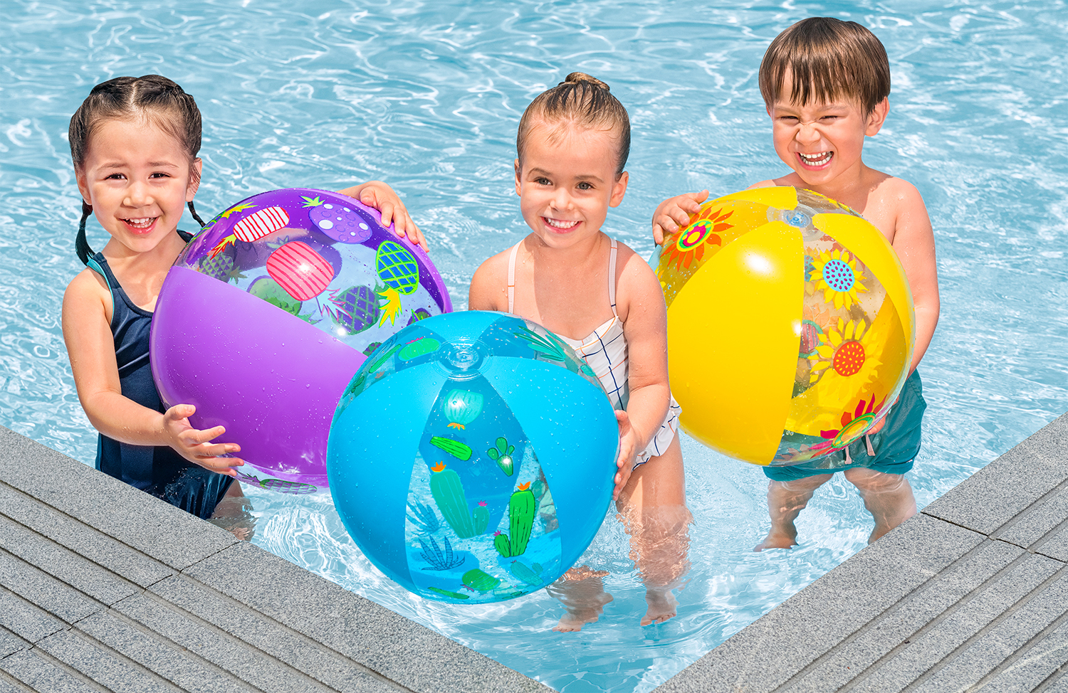 Bestway® 20"/51cm Designer Beach Ball Bestway® 20"/51cm Designer Beach Ball