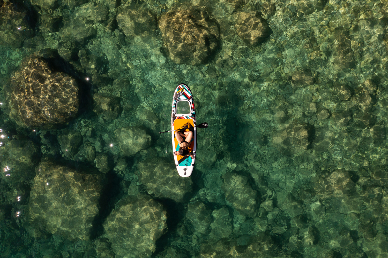 Hydro-Force™ SUP Allround Board-Set Breeze Panorama™ 305 x 84 x 12 cm
