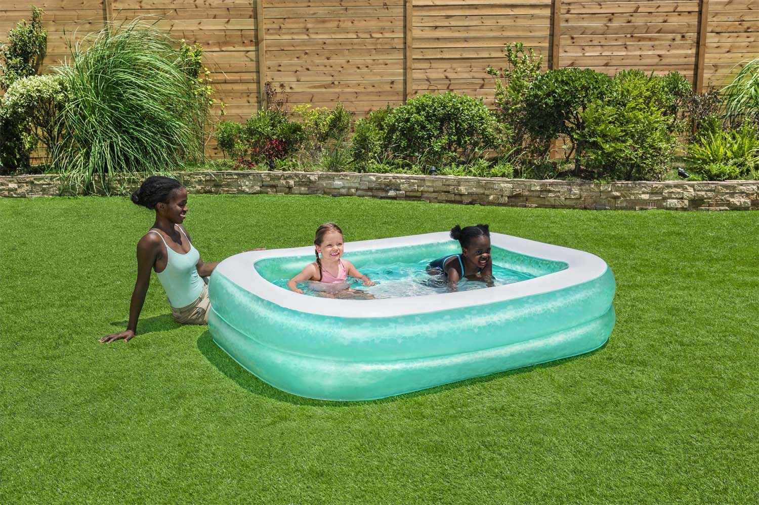 Family Pool 200 x 146 x 48 cm, eckig