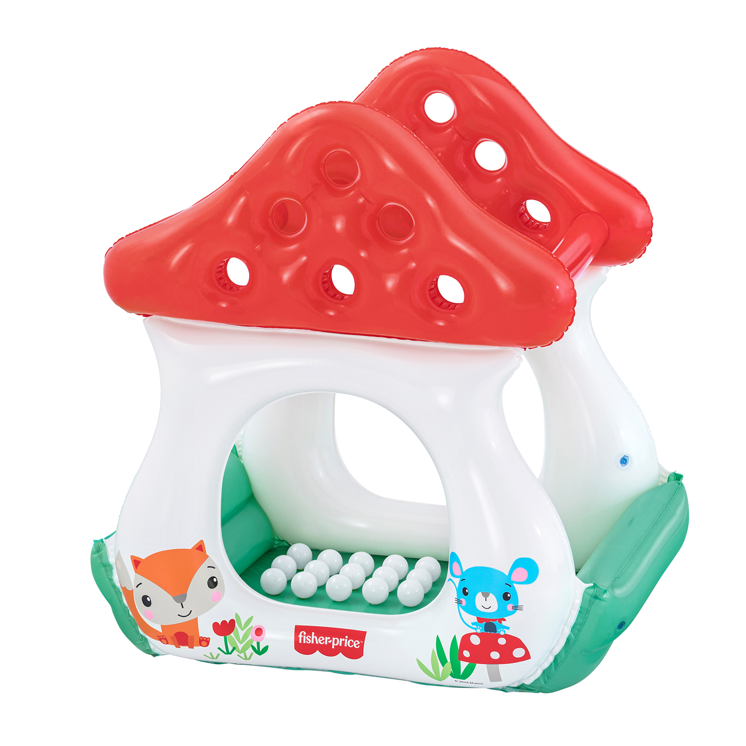 Fisher-Price™ Bällebad Merry Mushroom™ 107 x 97 x 110 cm