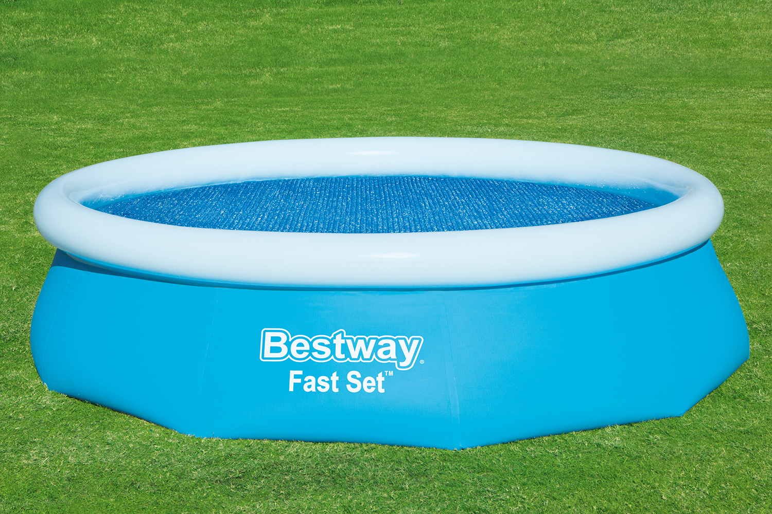 PE Solarabdeckplane Ø 289 cm, blau, rund PE Solarabdeckplane Ø 289 cm, blau, rund