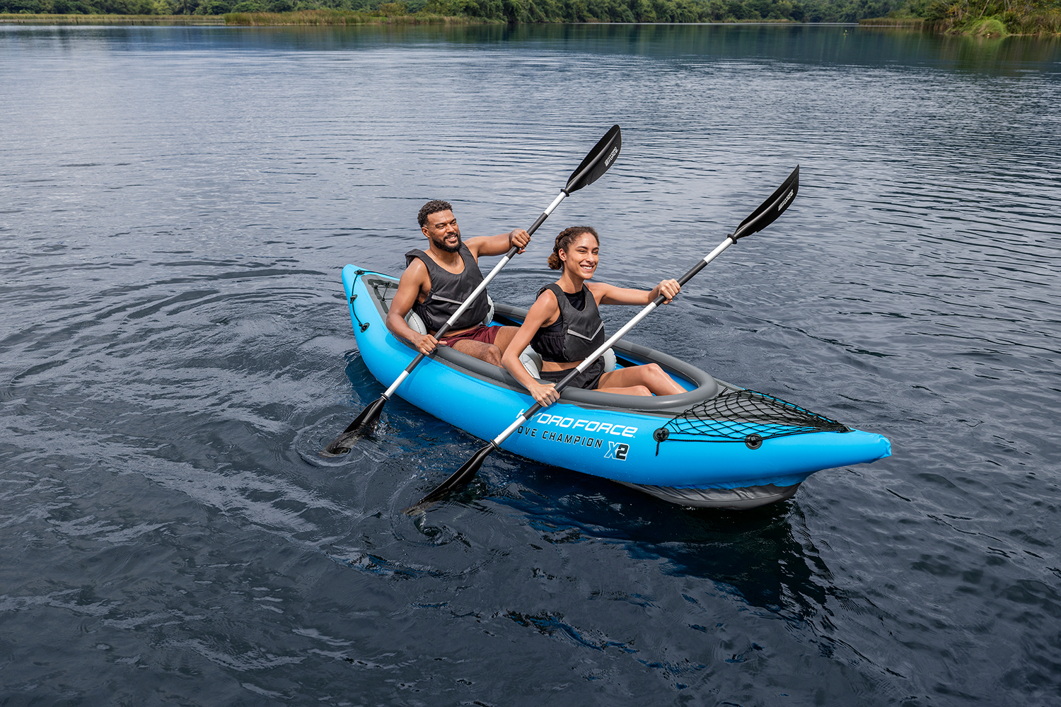 Hydro-Force™ Kajak Set Cove Champion™ X2 331 x 88 x 45 cm Hydro-Force™ Kajak Set Cove Champion™ X2 331 x 88 x 45 cm