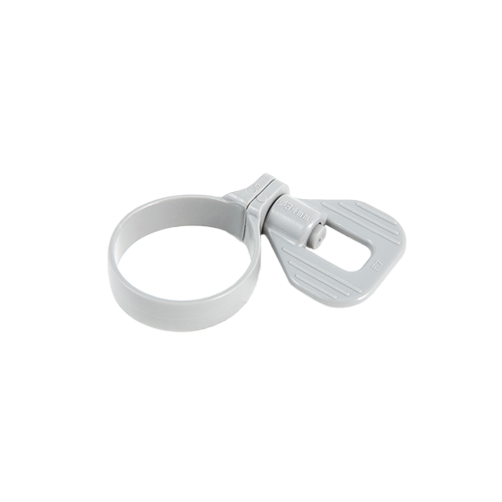 Bestway® Spare Part Hose clamp set (grey / 4 pieces) for Ø 32 mm hoses