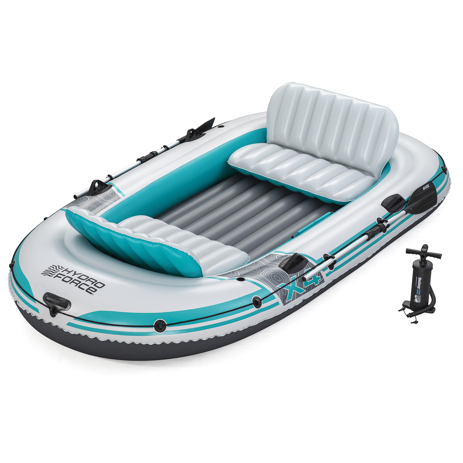 Hydro Force® Schlauchboot-Set Adventure Elite™ X4 315 x 165 x 41 ,5 cm