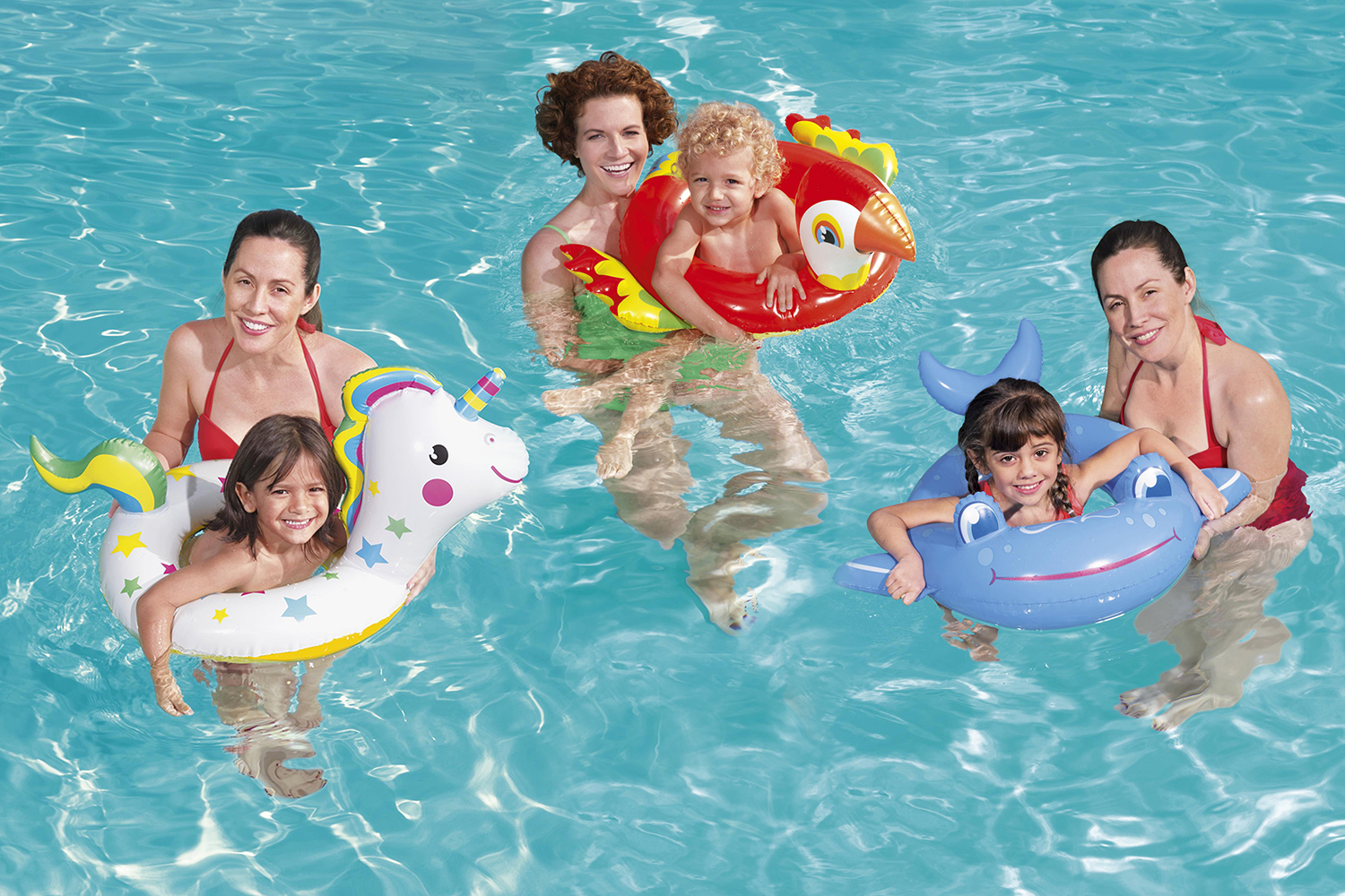 Bestway® Animal Shaped Swim Rings Bestway® Animal Shaped Swim Rings