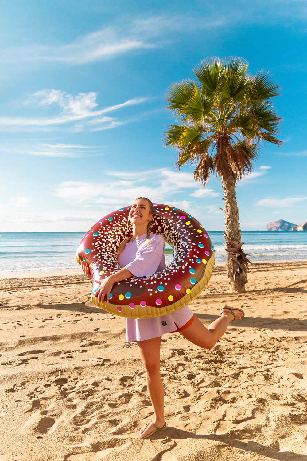 Schwimmring Donut Ø 107 cm, sortiert