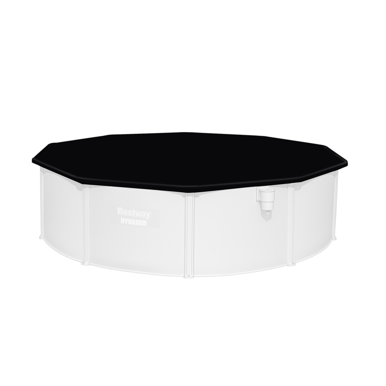 Bestway® Spare Part Pool cover for Power Steel™/Steel Pro MAX™ pools Ø 396 cm and Hydrium Ø 360 cm