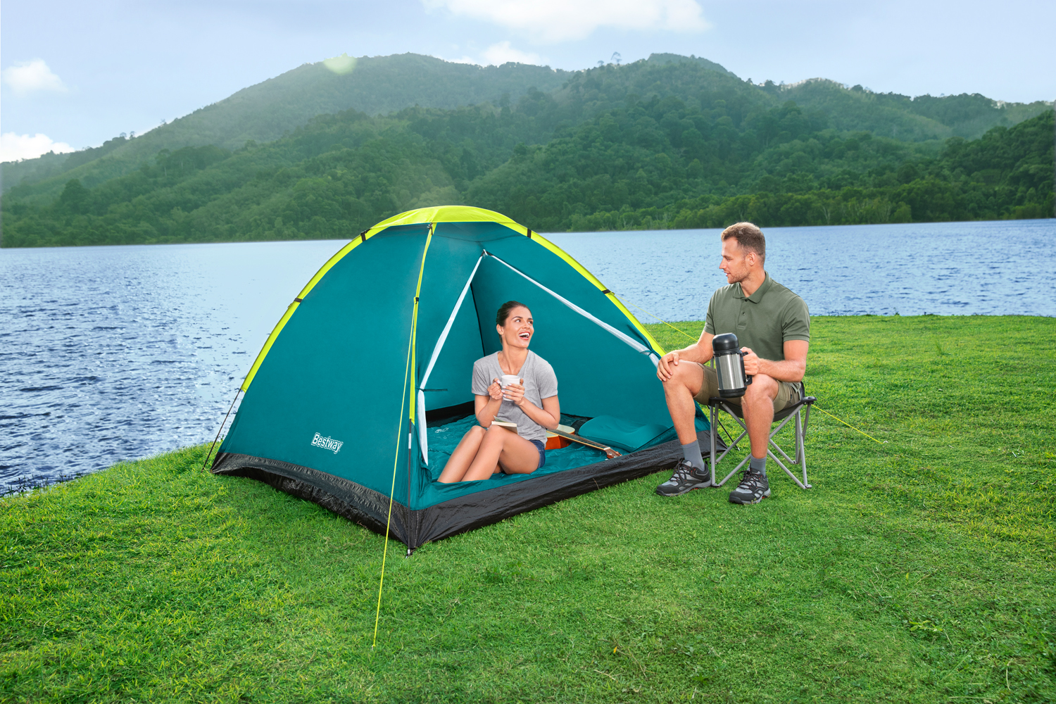 2-Personen-Zelt Cool Dome 2 145 x 205 x 100 cm