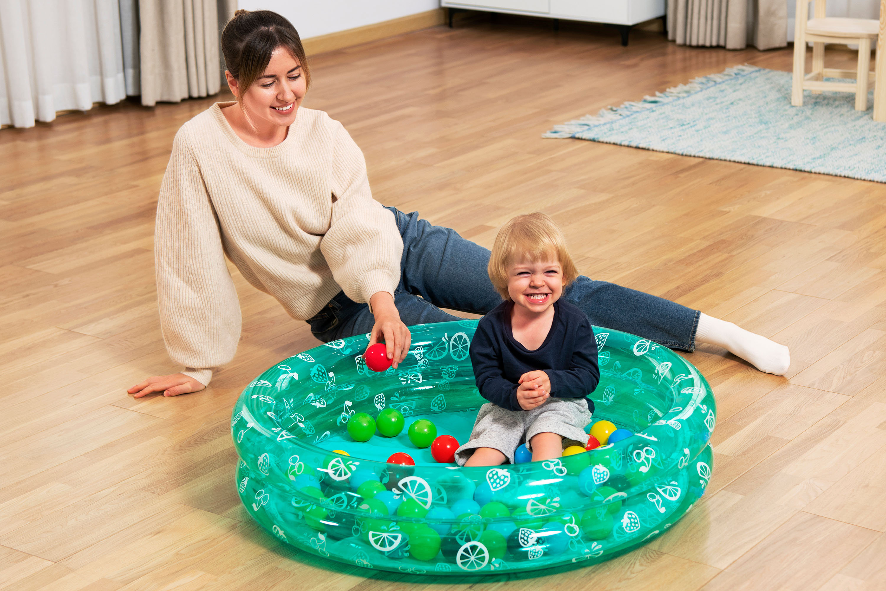 Planschbecken Splash & Play™ mit Spielbällen Ø 91 x 20 cm