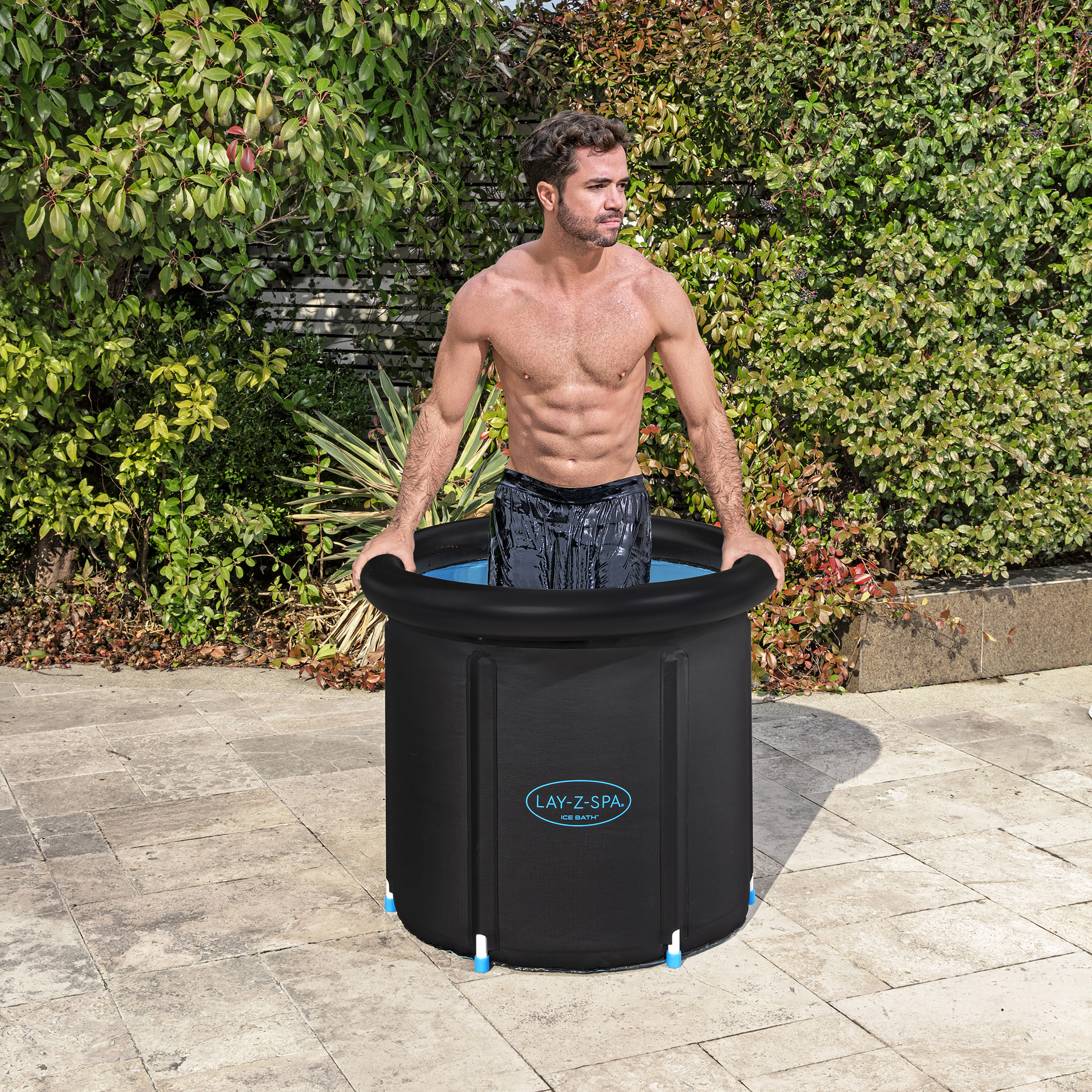 LAY-Z-SPA® Eisbad Glacial Zen™ mit Filterpumpe Ø 86 x 78 cm, rund