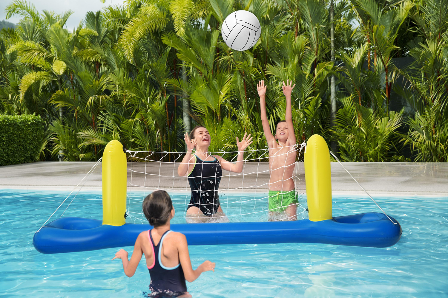 Schwimmendes Volleyball-Set 244 x 64 cm