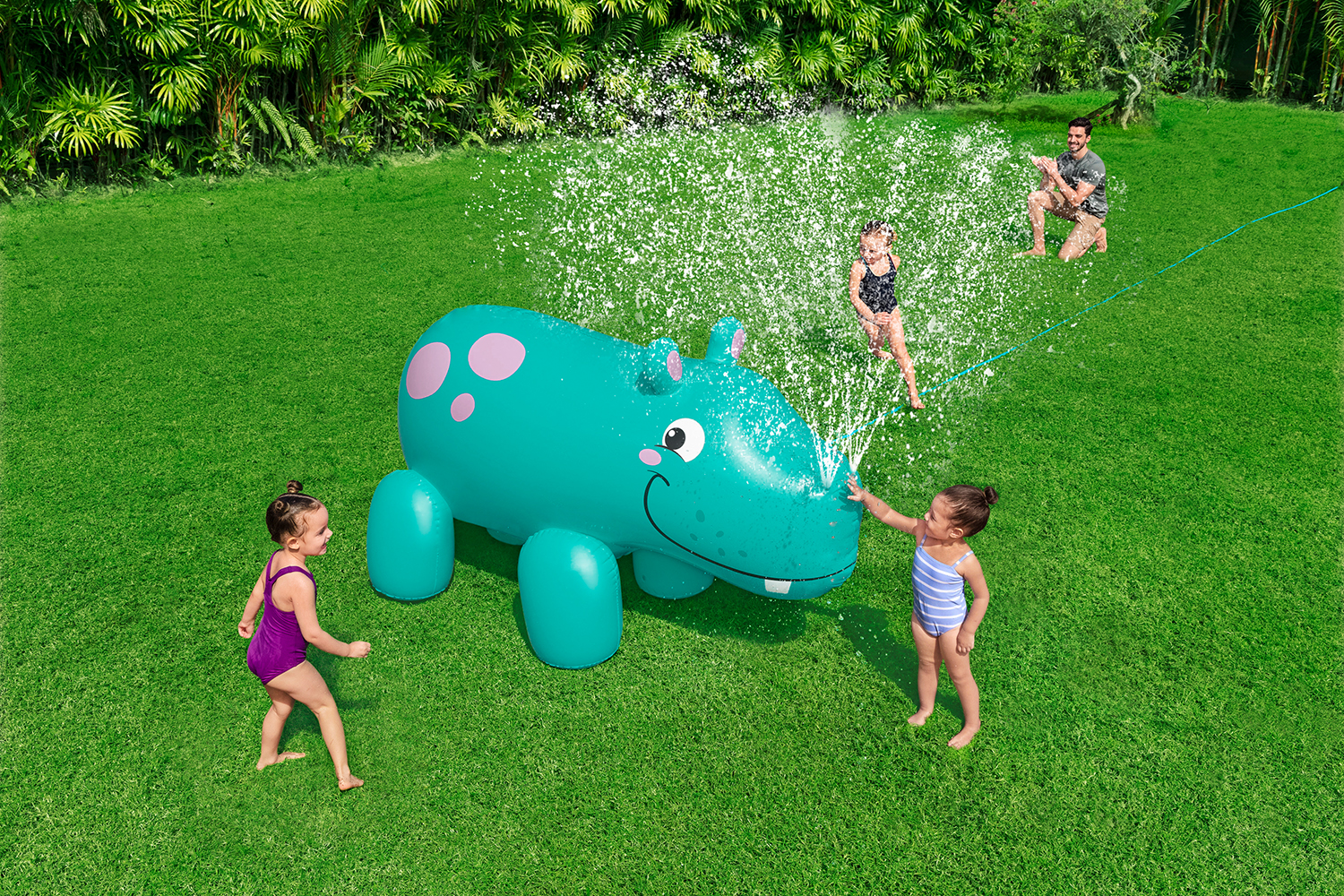 Wassersprinkler Hippo 200 x 96 x 127 cm Wassersprinkler Hippo 200 x 96 x 127 cm