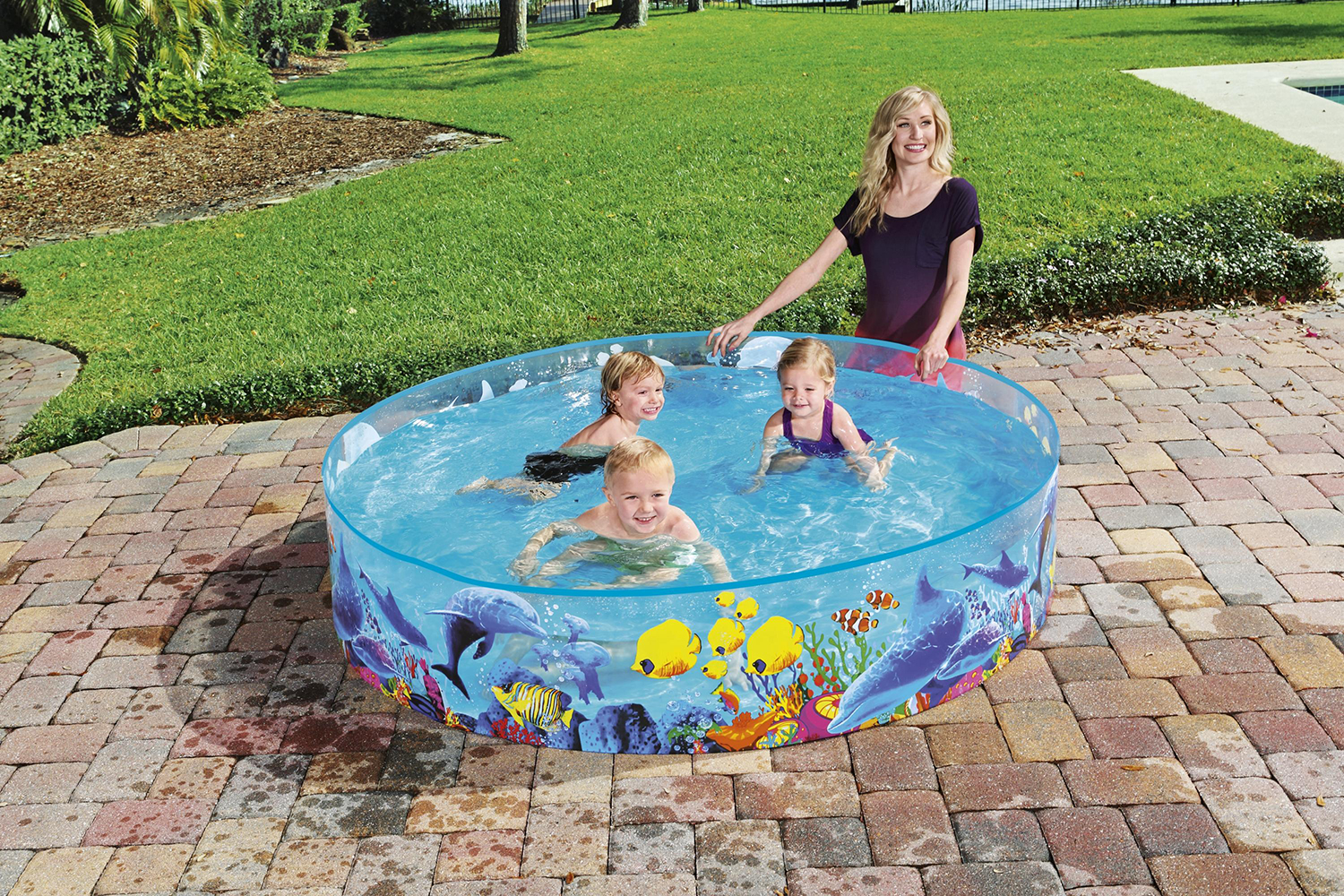 Bestway® ?6' x H15"/?1.83m x H38cm Fill 'N Fun Odyssey Pool