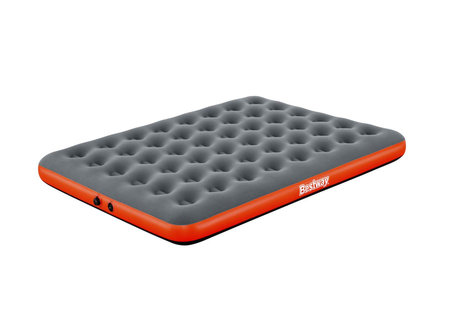 Doppelluftbett Roll & Relax mit Kissenpumpe 203 x 152 x 22 cm