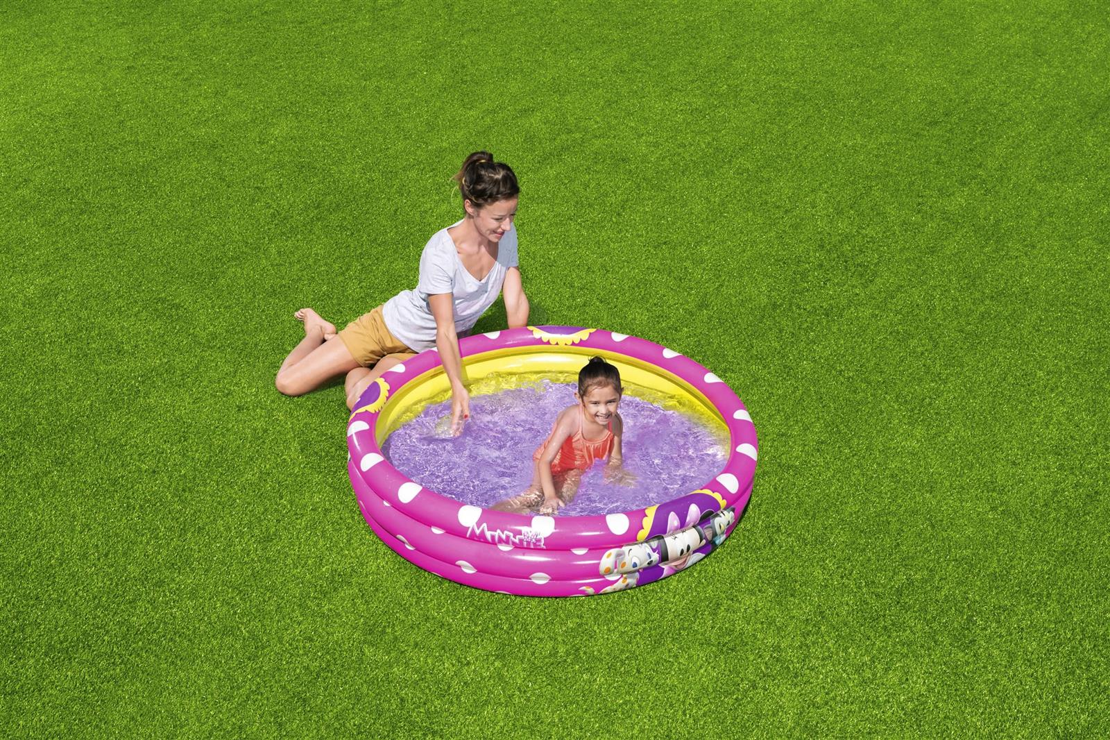 Minnie ?48" x H10"/?1.22m x H25cm Minnie 3-Ring Pool