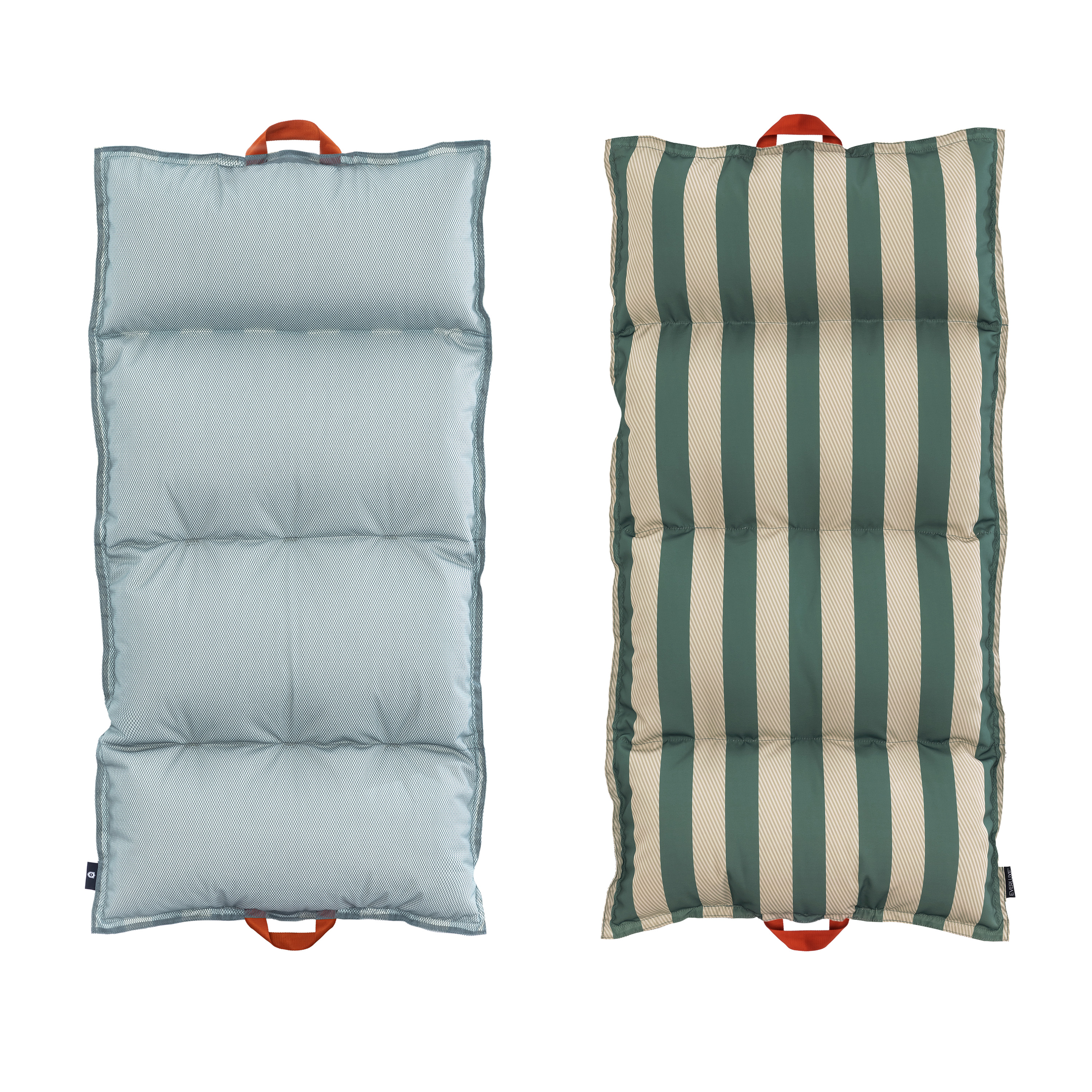 Everluxe™ Poolliege mit Textiloberfläche und EPS-Perlen-Füllung, 183 x 90 x 20 cm