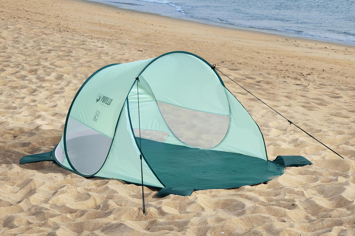 Pavillo™ Pop-Up Strandmuschel Beach Quick 2 200 x 120 x 90 cm 