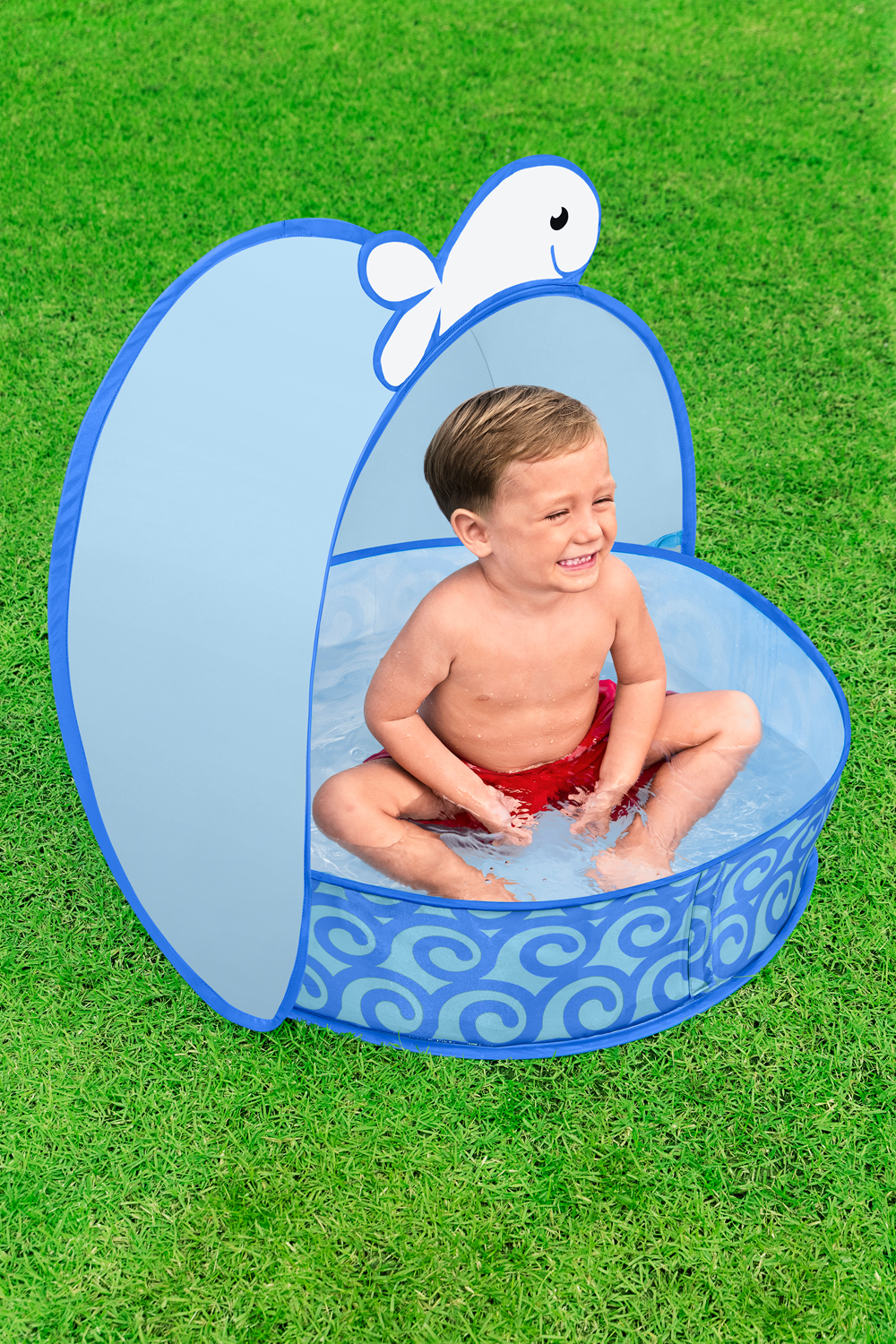 Pop-Up n' Splash™ Planschbecken mit Sonnenschutzdach 78 x 68 x 60 cm