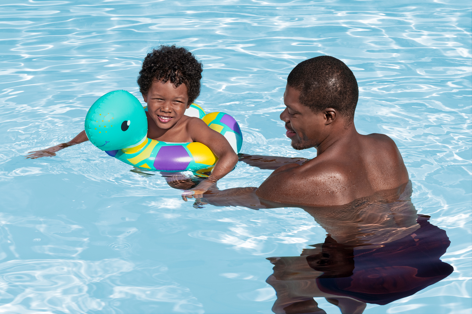 Offener Schwimmring Floating Friends™, 3-6 Jahre, sortiert