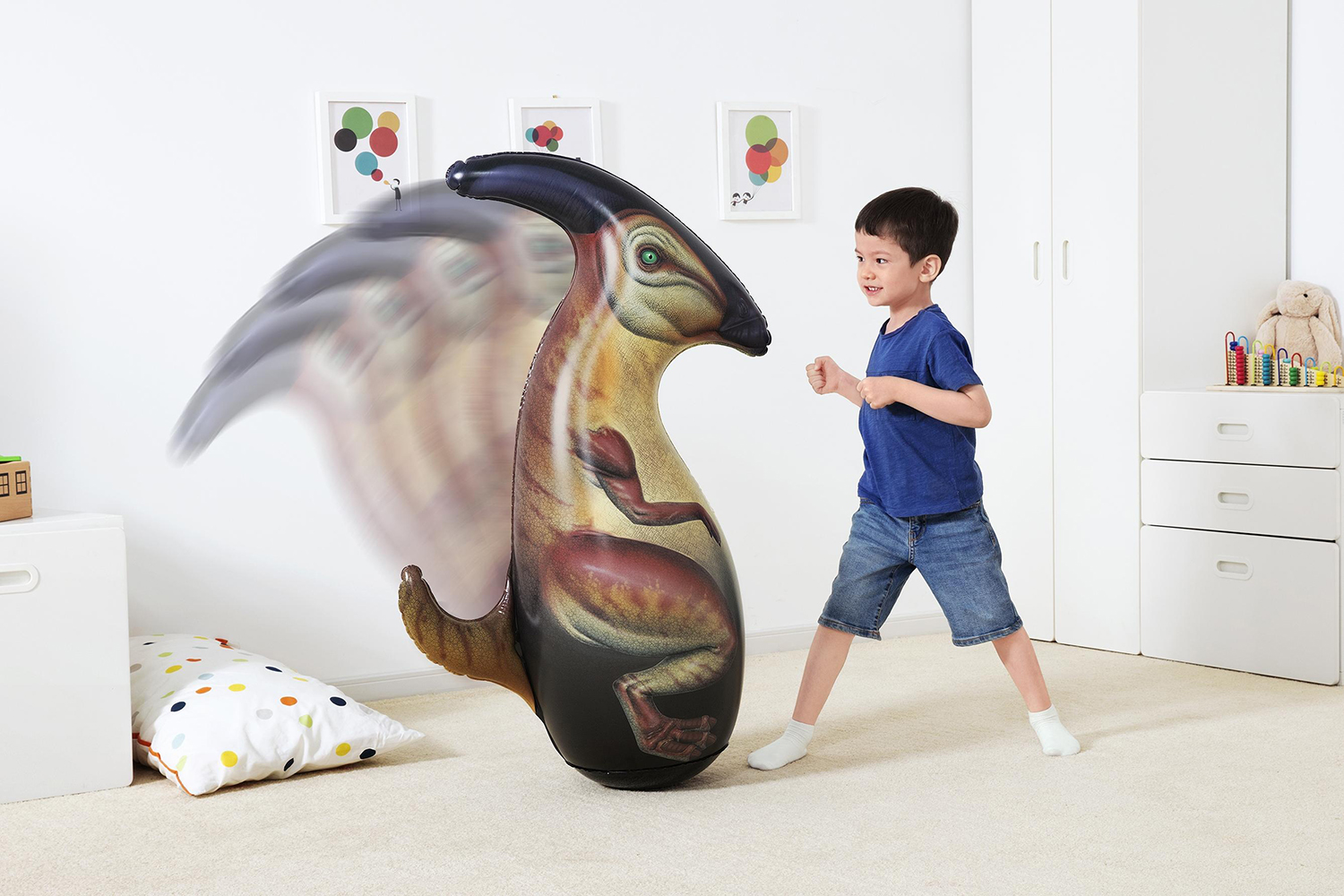 Bop Bags™ Spiel Schlagsack Dinosaurier, sortiert